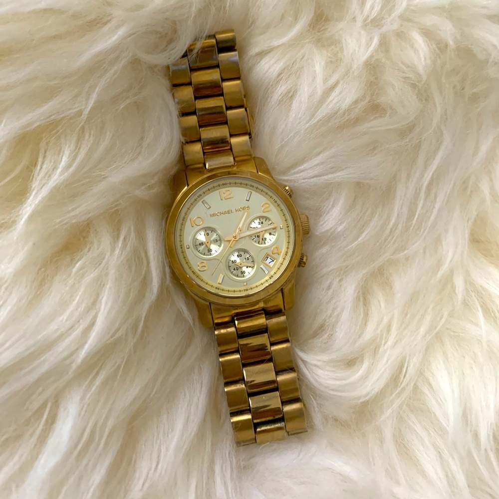 Michael Kors Gold Runway Watch Women’s